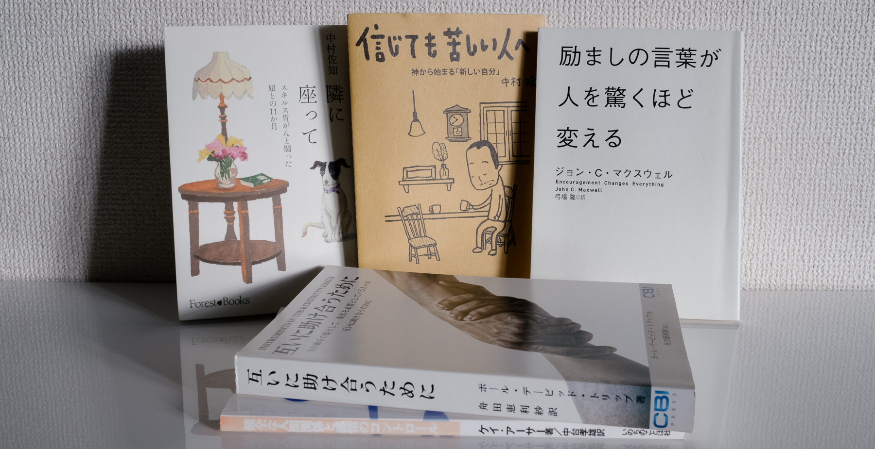 <span style="color: rgb(0, 0, 0);">Examples of Christian books on topics related to mental and emotional health.</span>