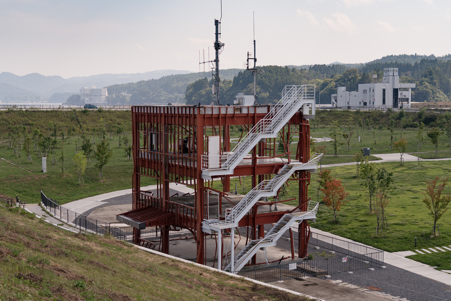 <span style="color: rgb(0, 0, 0);">The remains of the Minamisanriku Disaster Prevention Center in Miyagi prefecture after the March 2011 magnitude 9.0 earthquake and tsunami. In 2020 it was incorporated into a larger memorial park.</span>